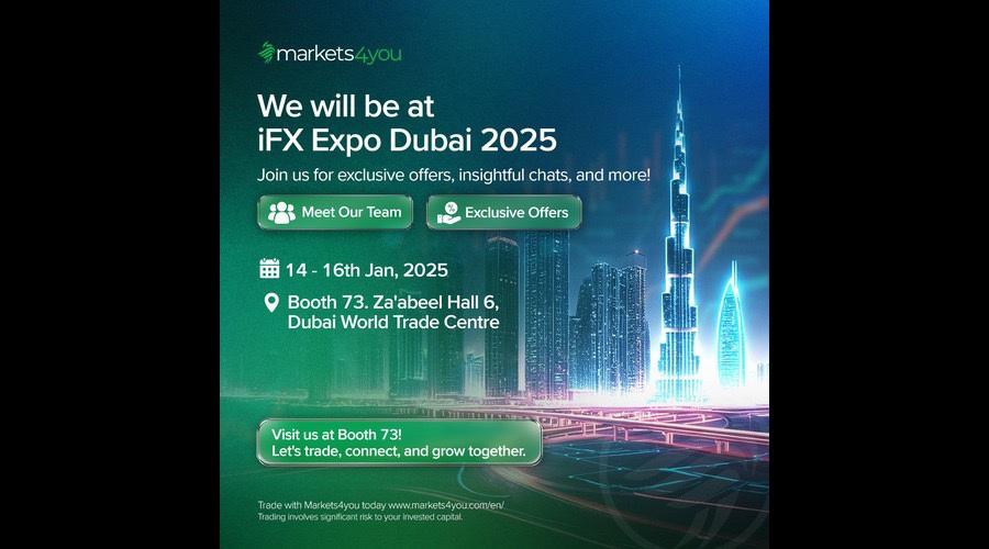 Markets4you launches at the 2025 iFX Expo in Dubai
